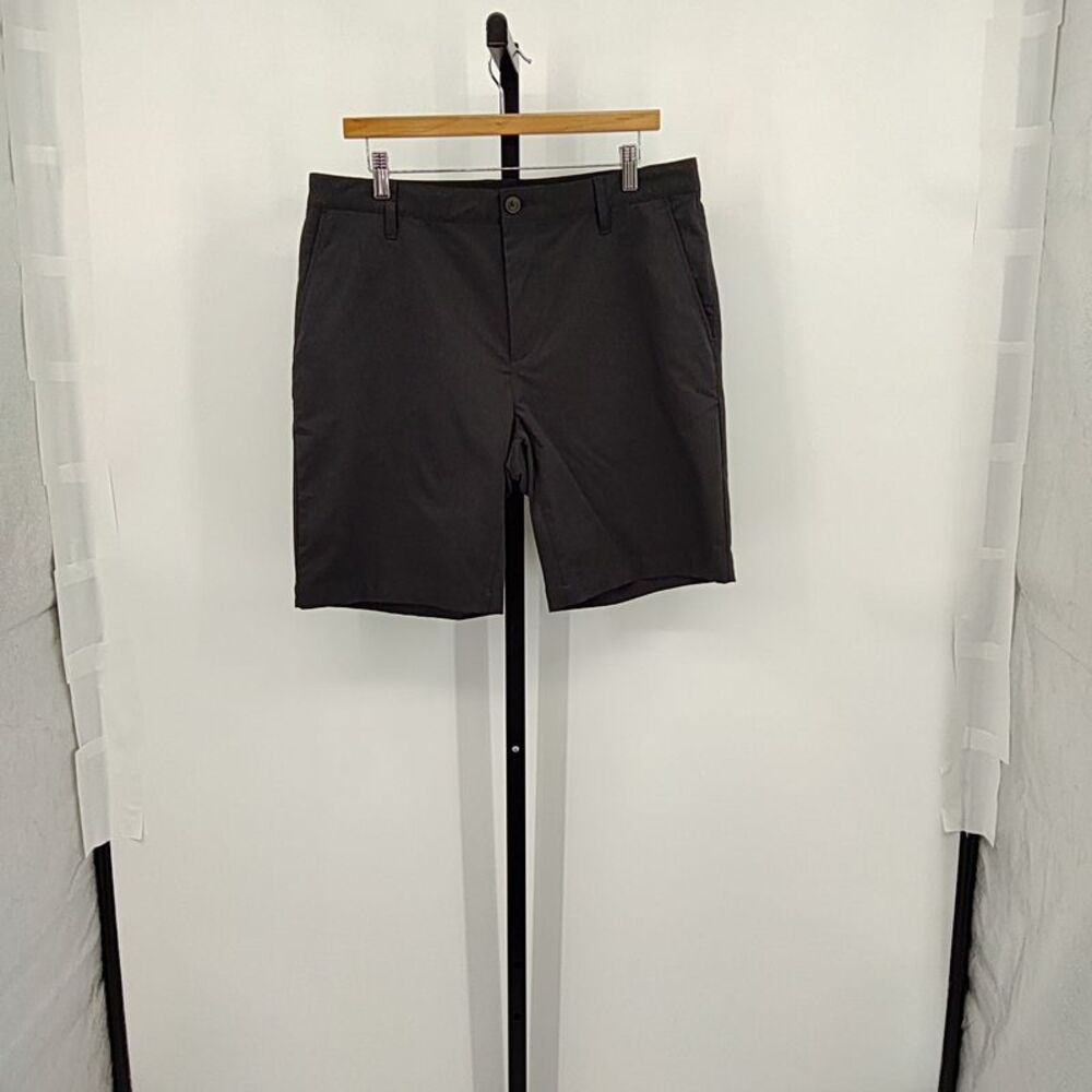 Quince Men Organic Cotton Coolmax® Chino Shorts - 9" TRUE Black 34